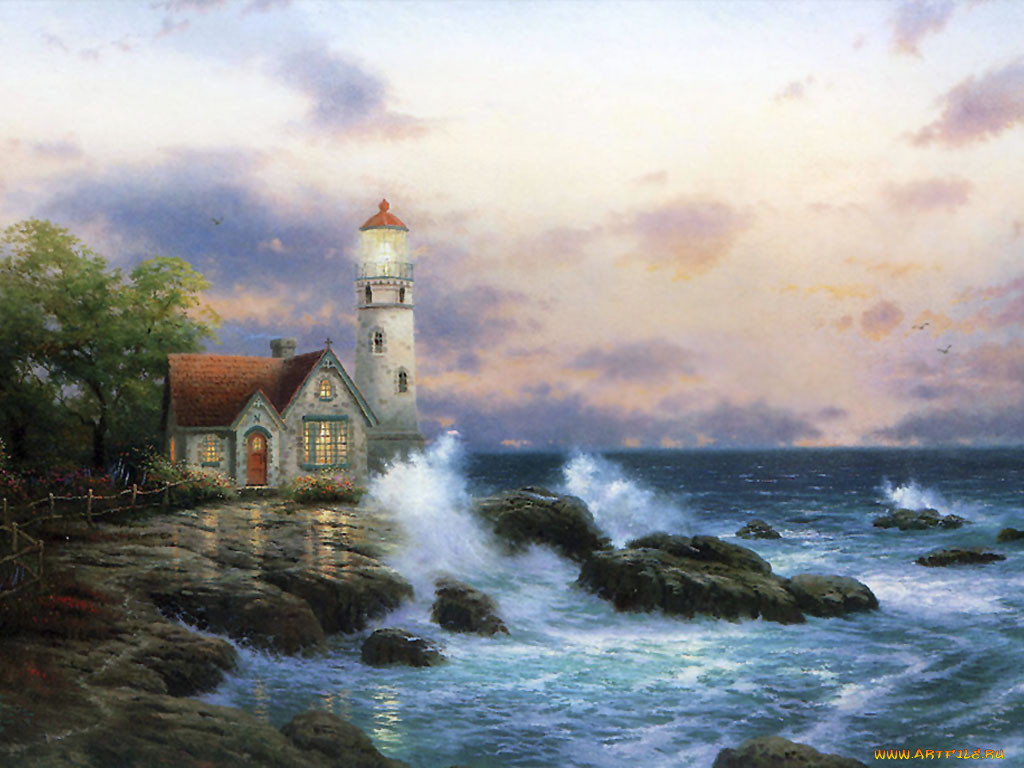 , thomas, kinkade